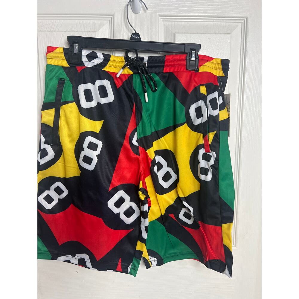 Fresh prints of Bel Air Board shorts, swimming trunks or casual wear size L NWT